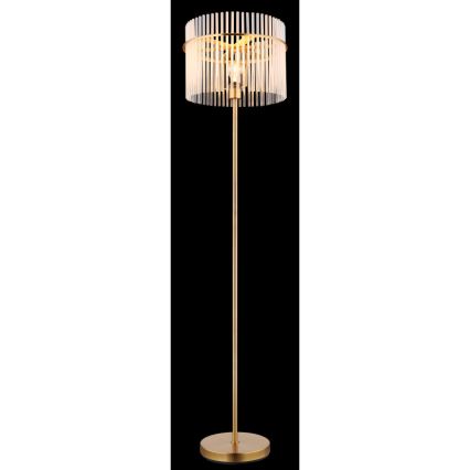 Globo - Stojací lampa 1xE27/60W/230V zlatá