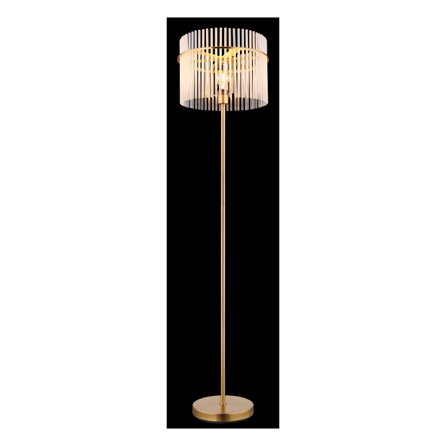 Globo - Stojací lampa 1xE27/60W/230V zlatá