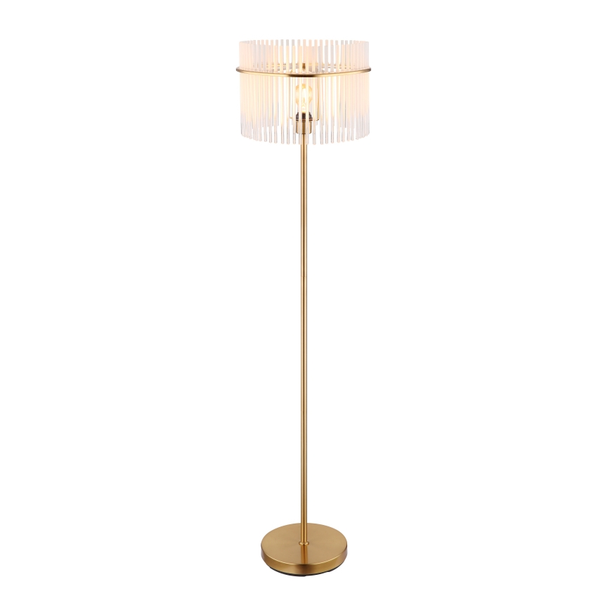 Globo - Stojací lampa 1xE27/60W/230V zlatá