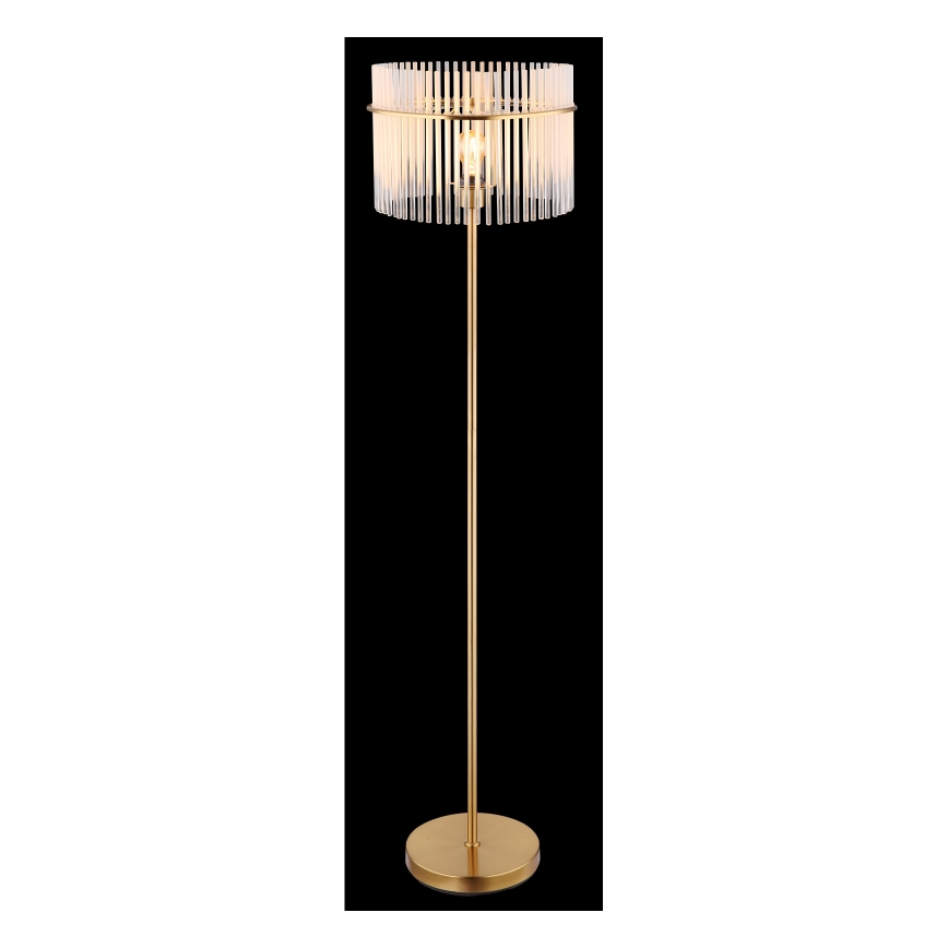 Globo - Stojací lampa 1xE27/60W/230V zlatá