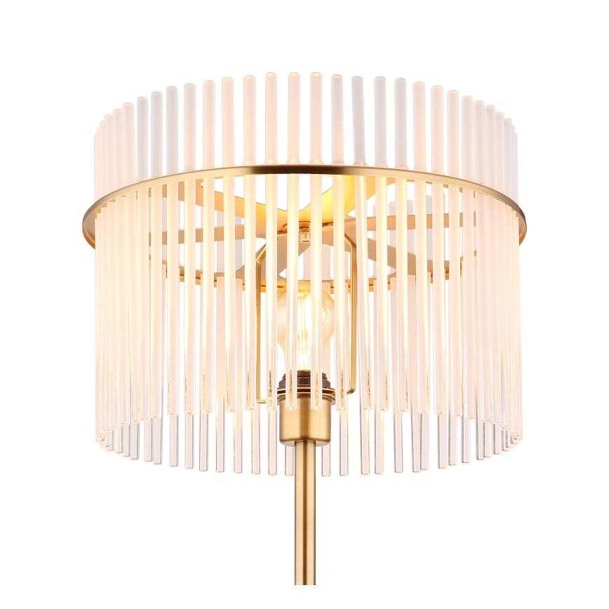 Globo - Stojací lampa 1xE27/60W/230V zlatá