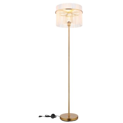 Globo - Stojací lampa 1xE27/60W/230V zlatá