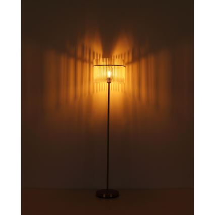 Globo - Stojací lampa 1xE27/60W/230V zlatá