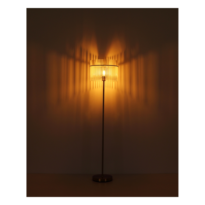 Globo - Stojací lampa 1xE27/60W/230V zlatá