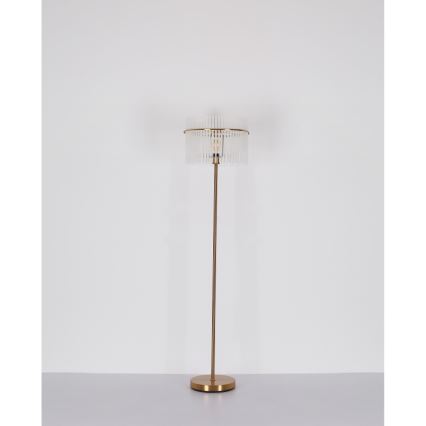 Globo - Stojací lampa 1xE27/60W/230V zlatá