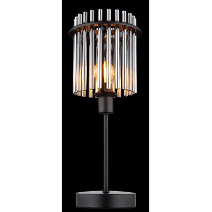 Globo - Stolní lampa 1xE14/40W/230V pr. 15 cm černá