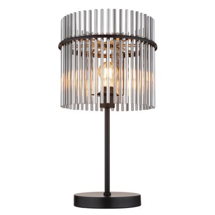 Globo - Stolní lampa 1xE27/60W/230V pr. 30 cm černá