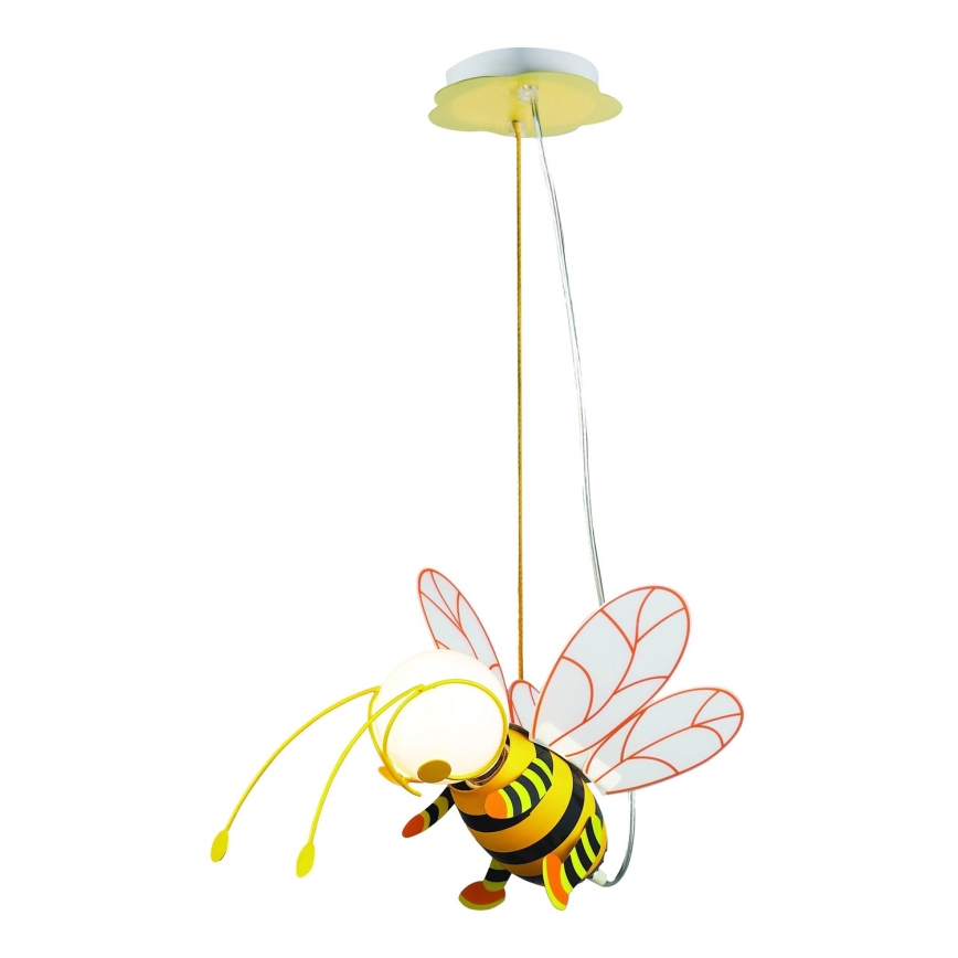 Globo 15725LMDS - LED Dětský lustr na lanku KITA 1xE27/7W/230V