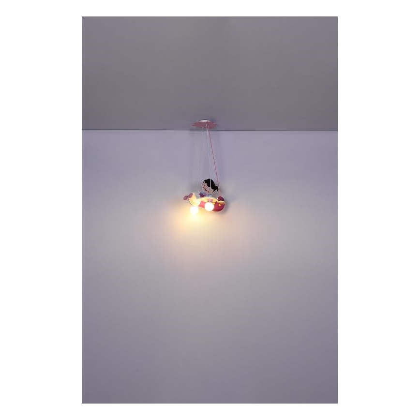 Globo - Dětský lustr 2xE27/40W/230V