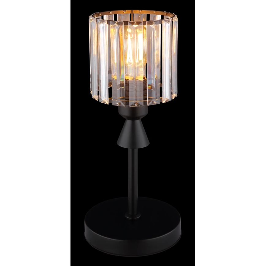 Globo - Stolní lampa 1xE27/60W/230V pr. 15 cm černá