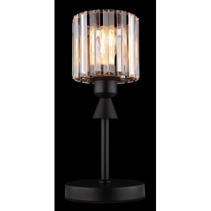 Globo - Stolní lampa 1xE27/60W/230V pr. 15 cm černá
