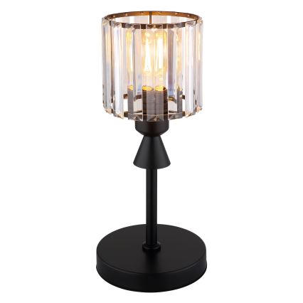 Globo - Stolní lampa 1xE27/60W/230V pr. 15 cm černá