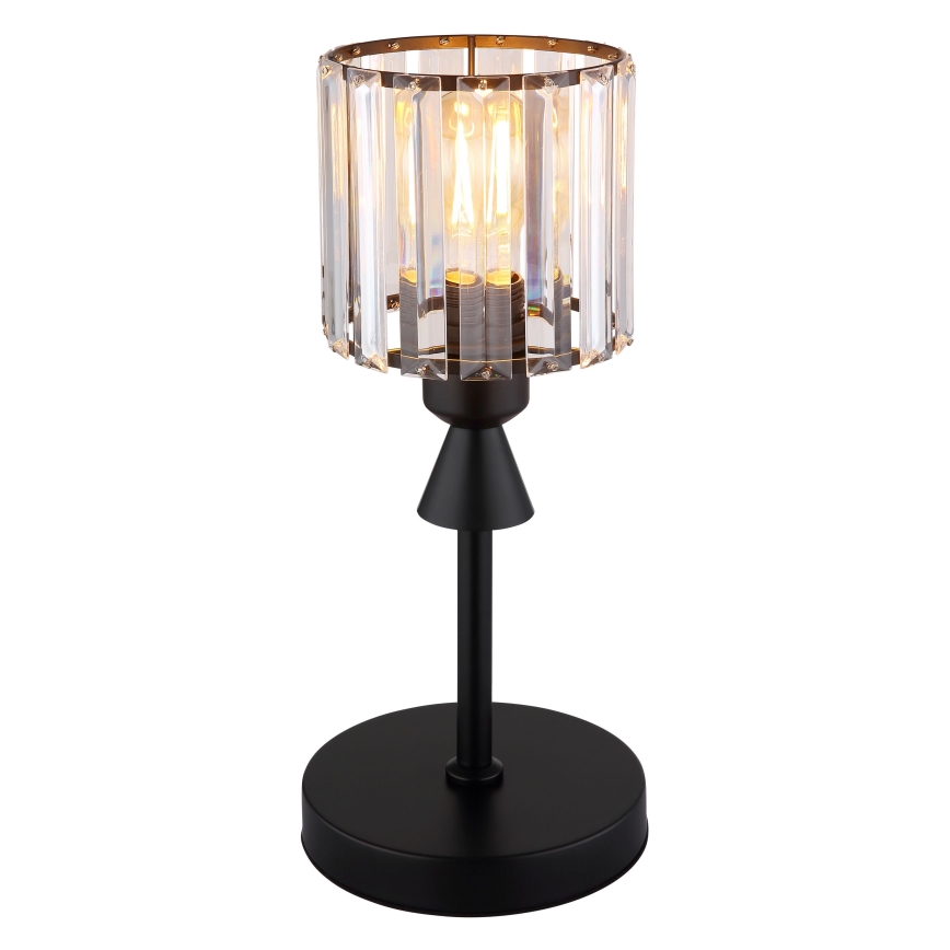 Globo - Stolní lampa 1xE27/60W/230V pr. 15 cm černá
