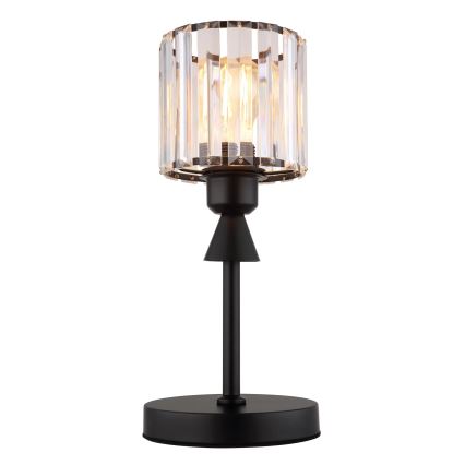 Globo - Stolní lampa 1xE27/60W/230V pr. 15 cm černá