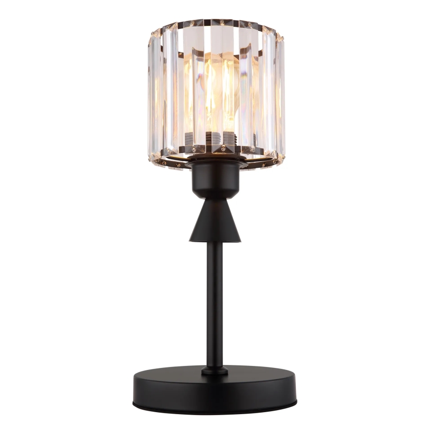 Globo - Stolní lampa 1xE27/60W/230V pr. 15 cm černá