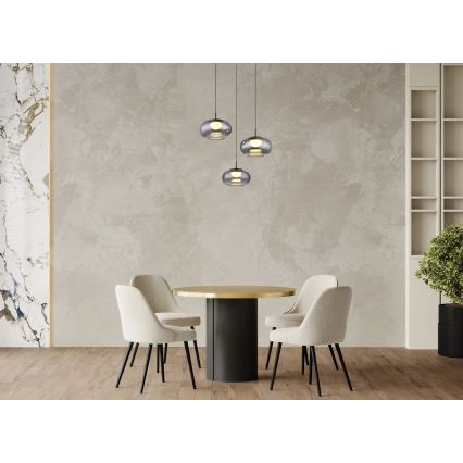 Globo - LED Lustr na lanku 3xLED/6W/230V