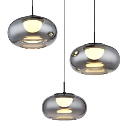 Globo - LED Lustr na lanku 3xLED/6W/230V