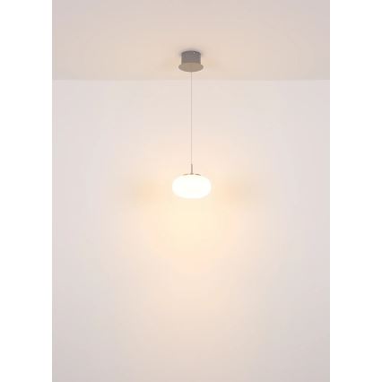 Globo - LED Lustr na lanku LED/6W/230V bílá