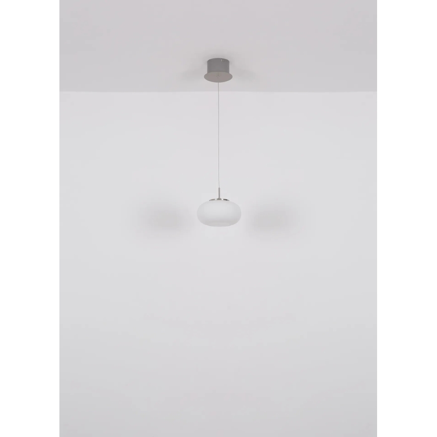 Globo - LED Lustr na lanku LED/6W/230V bílá