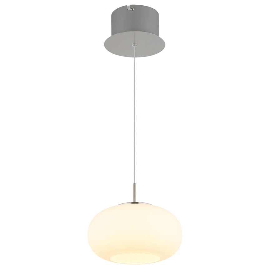 Globo - LED Lustr na lanku LED/6W/230V bílá