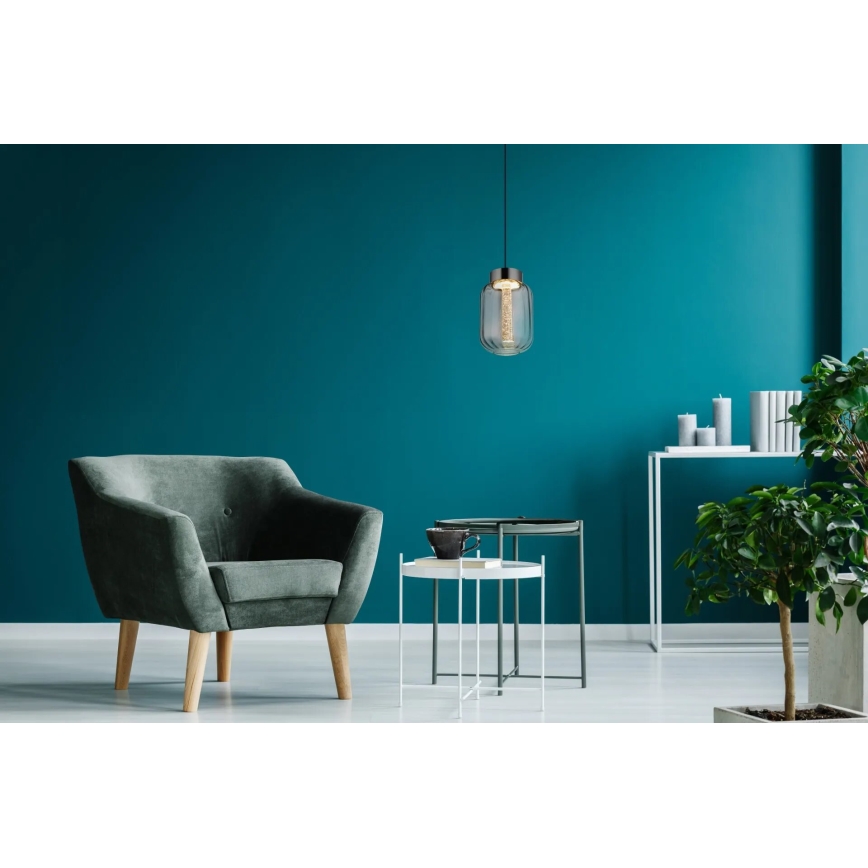 Globo - LED Lustr na lanku LED/8W/230V