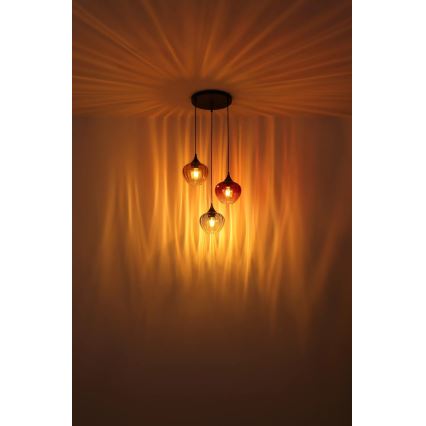 Globo - Lustr na lanku 3xE27/60W/230V