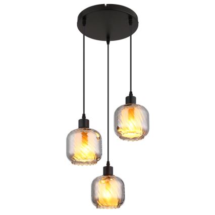 Globo - Lustr na lanku 3xE27/25W/230V