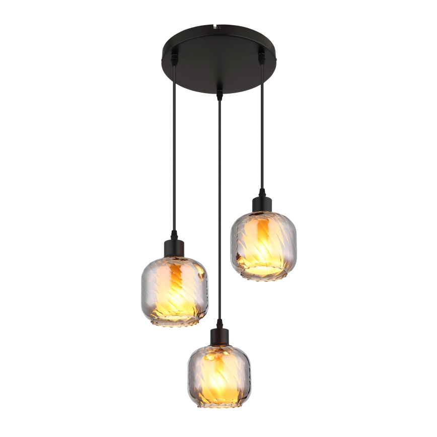 Globo - Lustr na lanku 3xE27/25W/230V