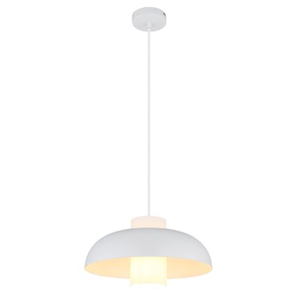 Globo - Lustr na lanku 1xE27/60W/230V bílá