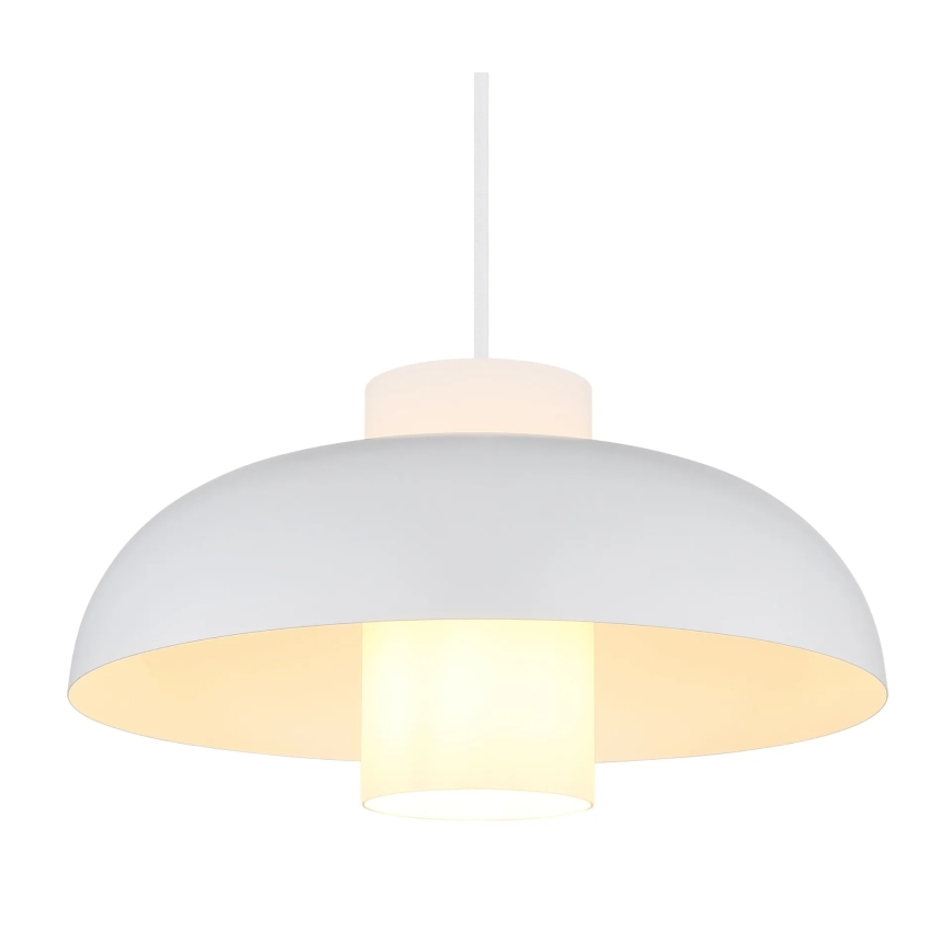 Globo - Lustr na lanku 1xE27/60W/230V bílá