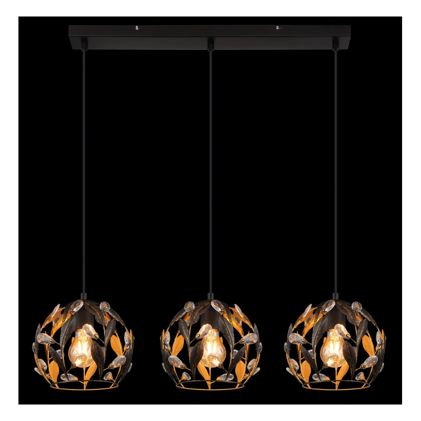 Globo - Lustr na lanku 3xE27/40W/230V