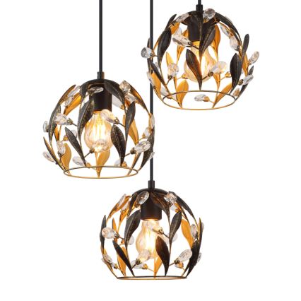 Globo - Lustr na lanku 3xE27/40W/230V pr. 41 cm