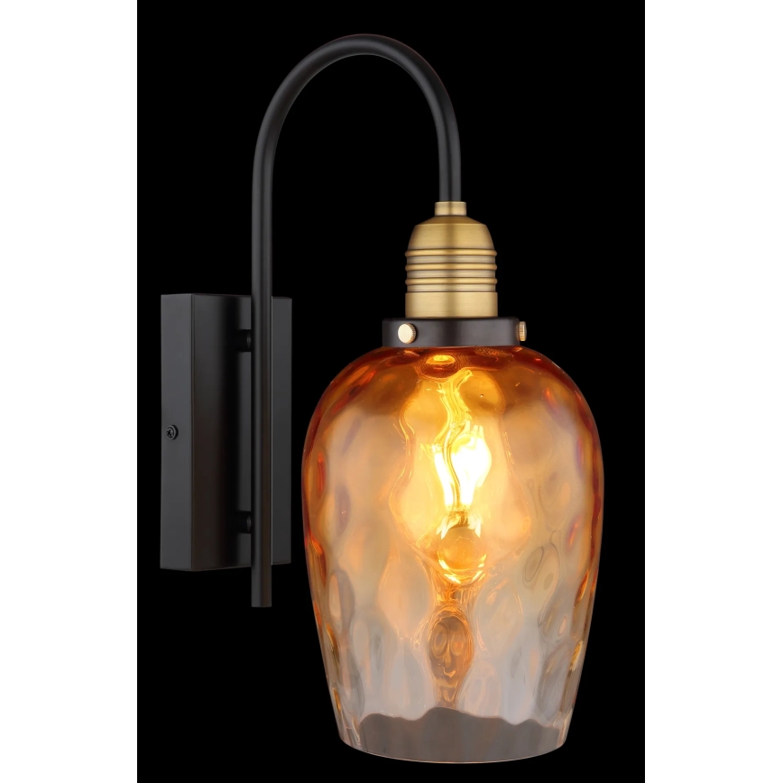 Globo - Nástěnná lampa 1xE27/60W/230V oranžová
