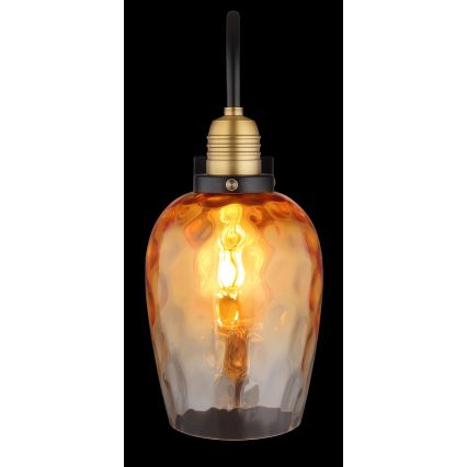 Globo - Nástěnná lampa 1xE27/60W/230V oranžová