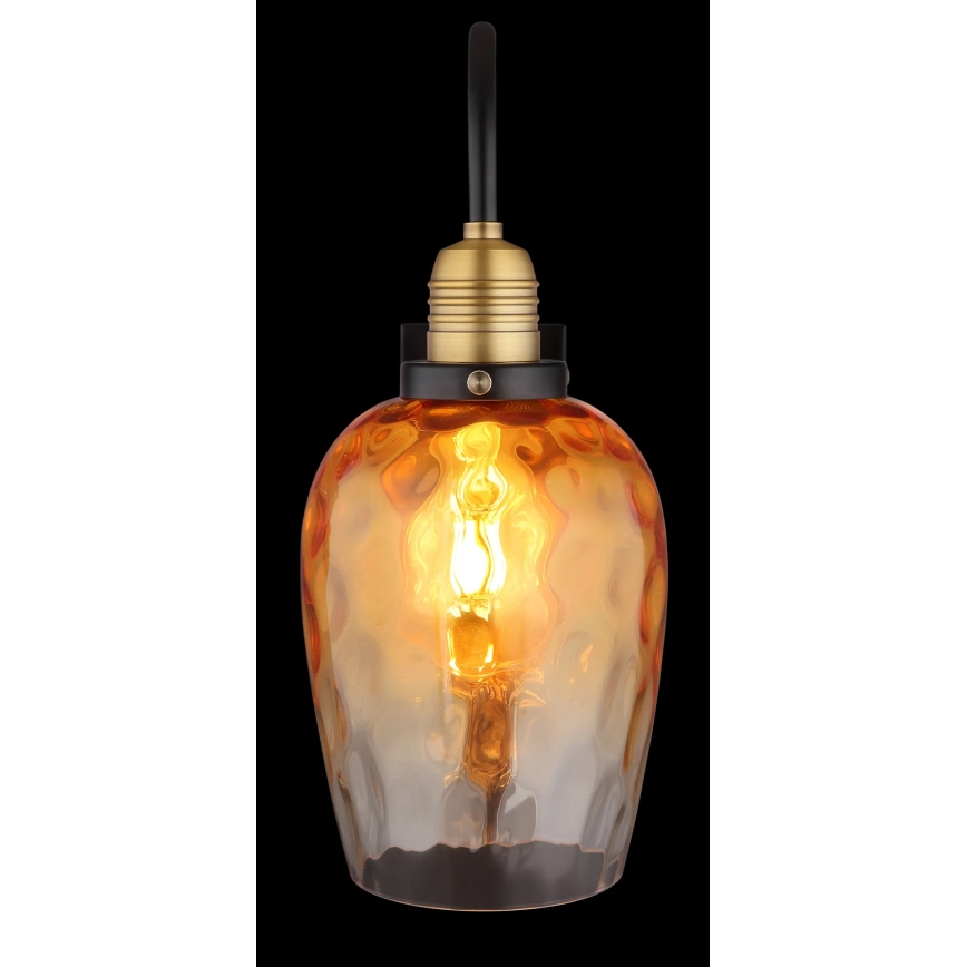 Globo - Nástěnná lampa 1xE27/60W/230V oranžová