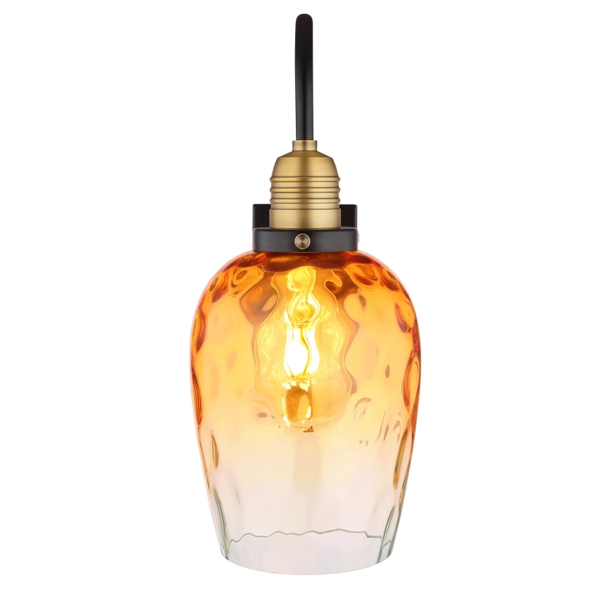 Globo - Nástěnná lampa 1xE27/60W/230V oranžová