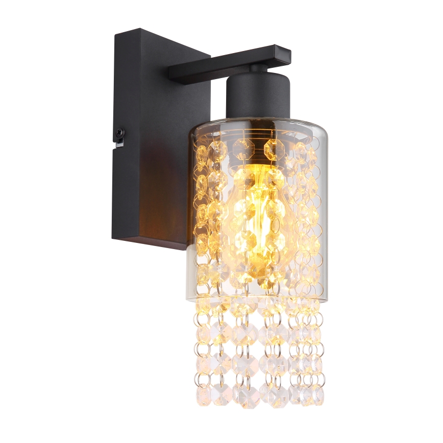 Globo - Nástěnná lampa 1xE27/40W/230V černá