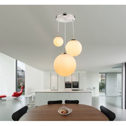 Globo - Lustr na lanku 3xE27/60W/230V