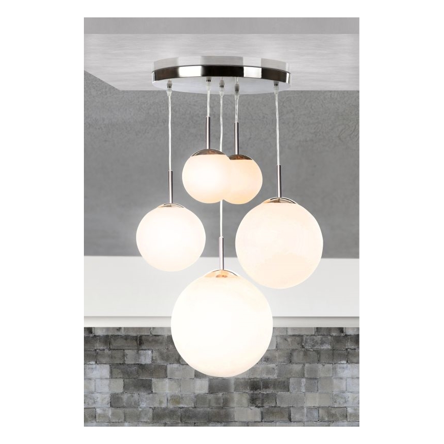 Globo - Stropní svítidlo 5xE27/60W/230V