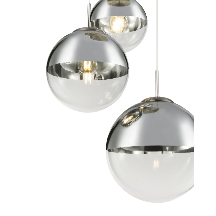 Globo - Lustr na lanku 3xE27/40W/230V pr. 51 cm