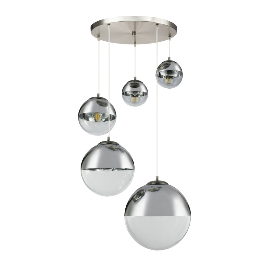 Globo - Lustr na lanku 5xE27/60W/230V pr. 65 cm
