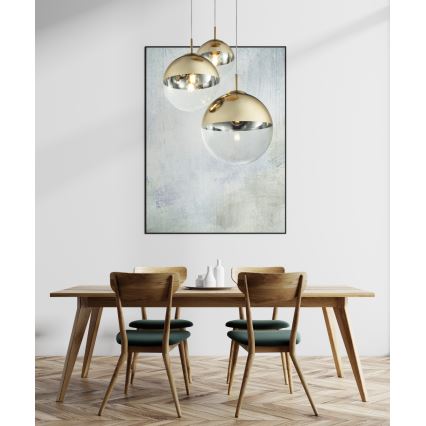 Globo - Lustr na lanku 3xE27/40W/230V pr. 51 cm