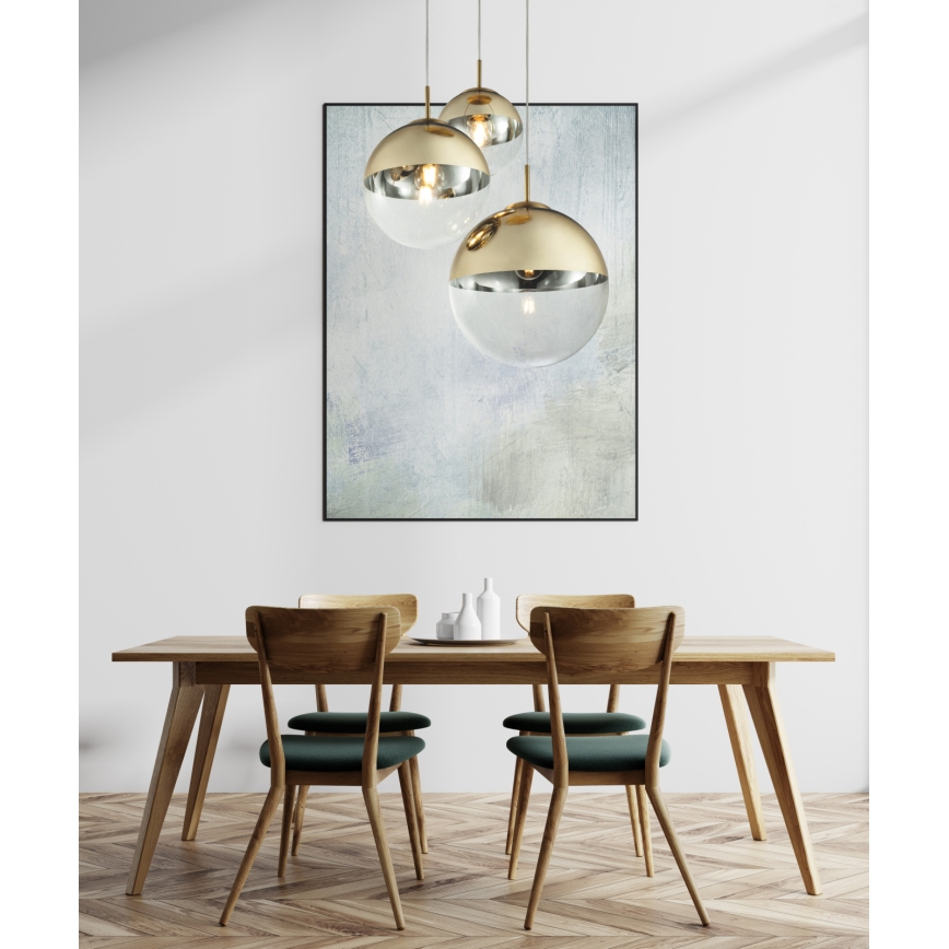 Globo - Lustr na lanku 3xE27/40W/230V pr. 51 cm