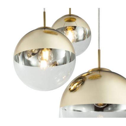 Globo - Lustr na lanku 3xE27/40W/230V pr. 51 cm