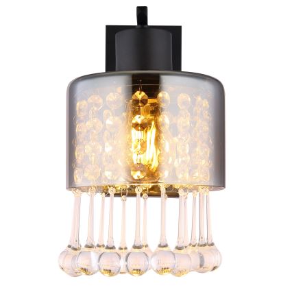 Globo - Nástěnná lampa 1xE27/60W/230V černá