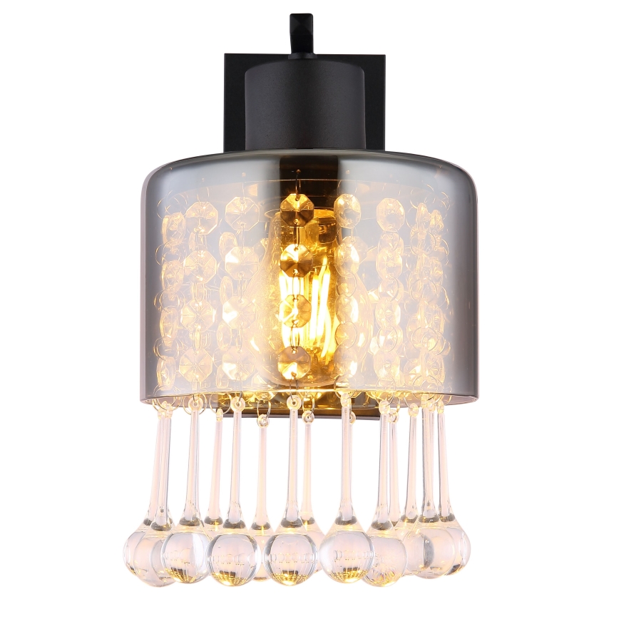 Globo - Nástěnná lampa 1xE27/60W/230V černá