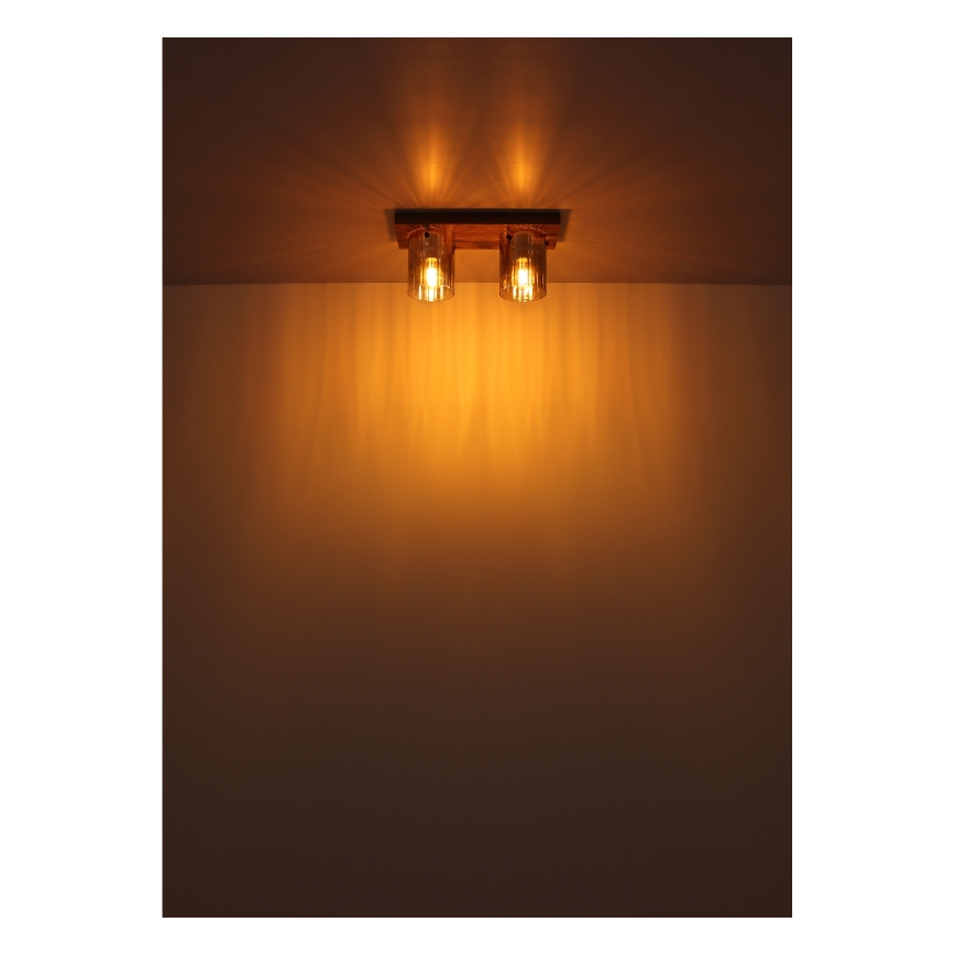 Globo - Stropní svítidlo 2xE27/40W/230V 16x41 cm