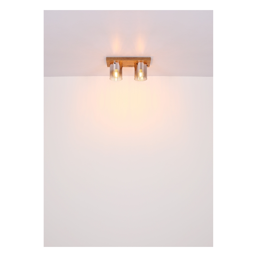 Globo - Stropní svítidlo 2xE27/40W/230V 16x41 cm