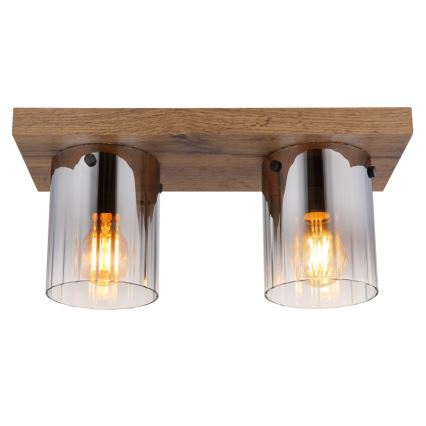 Globo - Stropní svítidlo 2xE27/40W/230V 16x41 cm