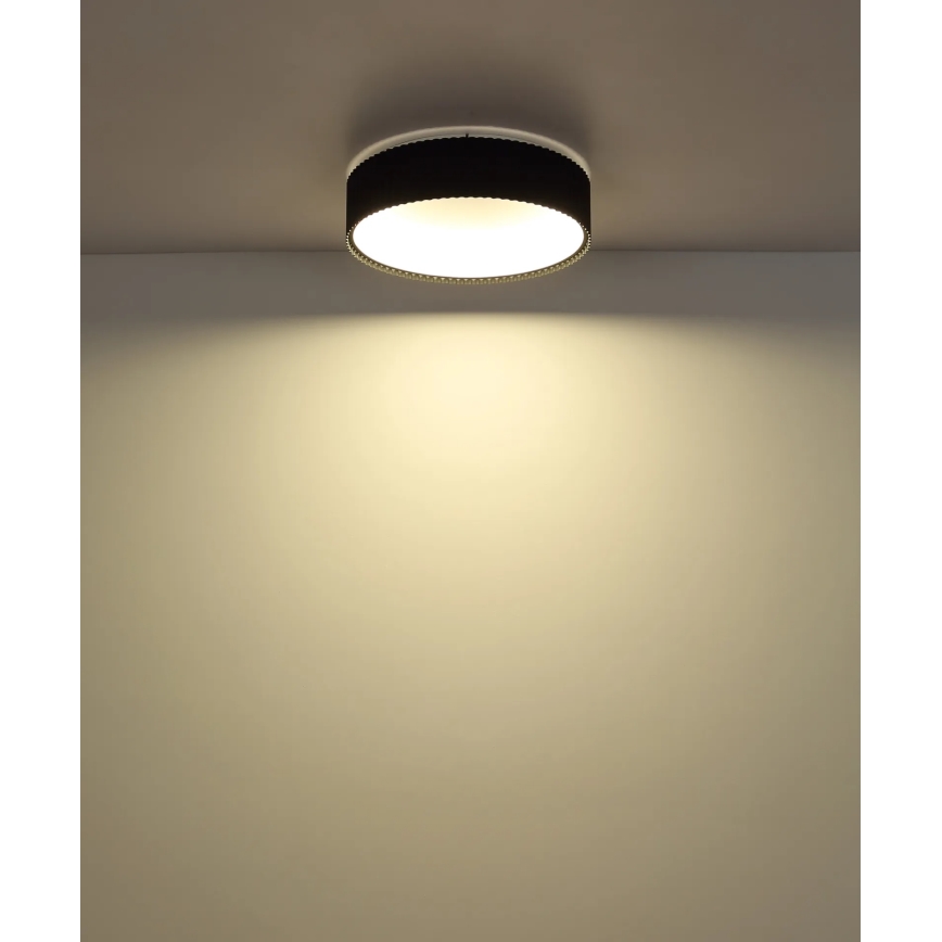 Globo - LED Stropní svítidlo LED/45W/230V 2700/4000/6000K pr. 46 cm černá